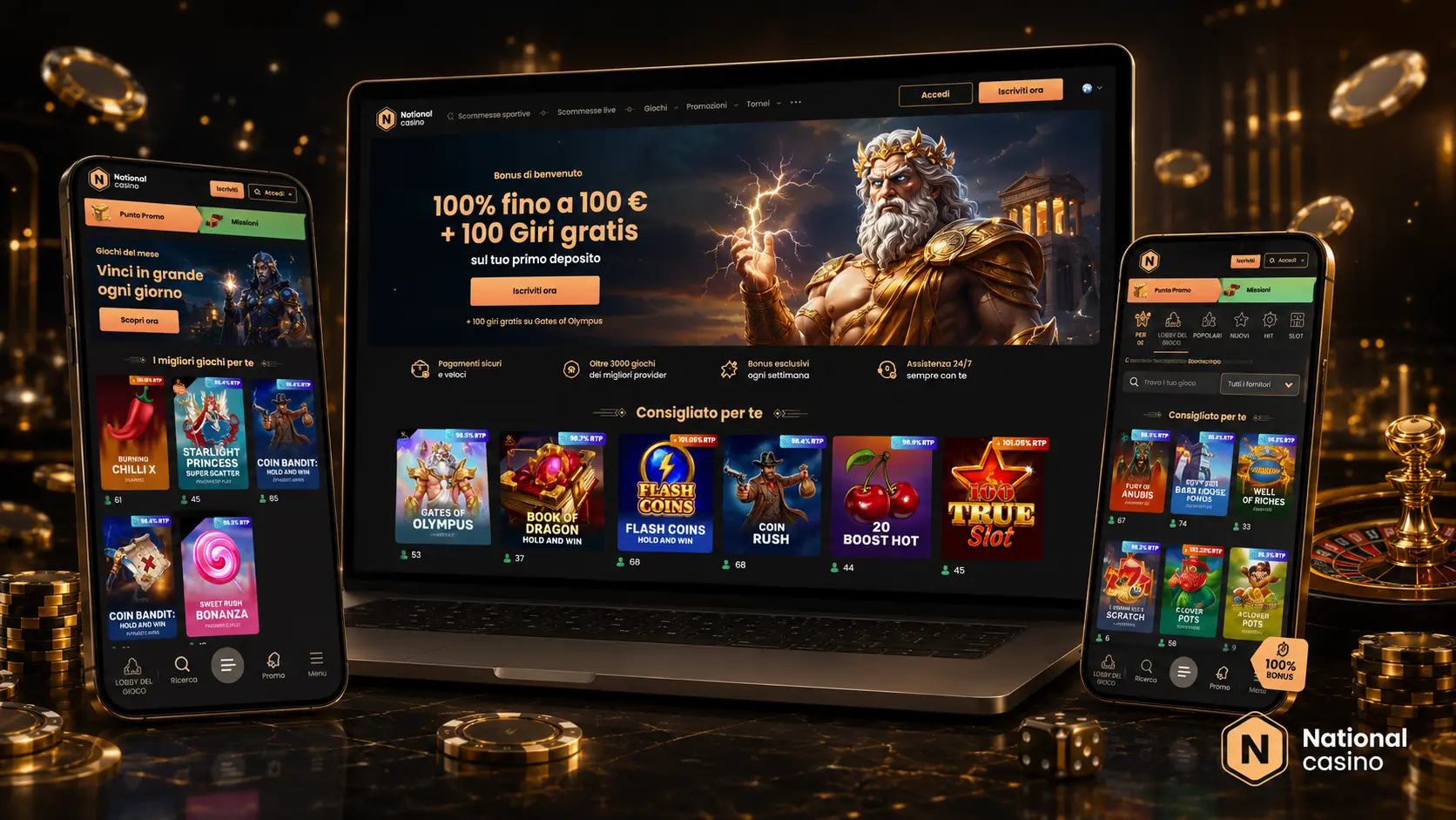 Promozioni settimanali National Casino