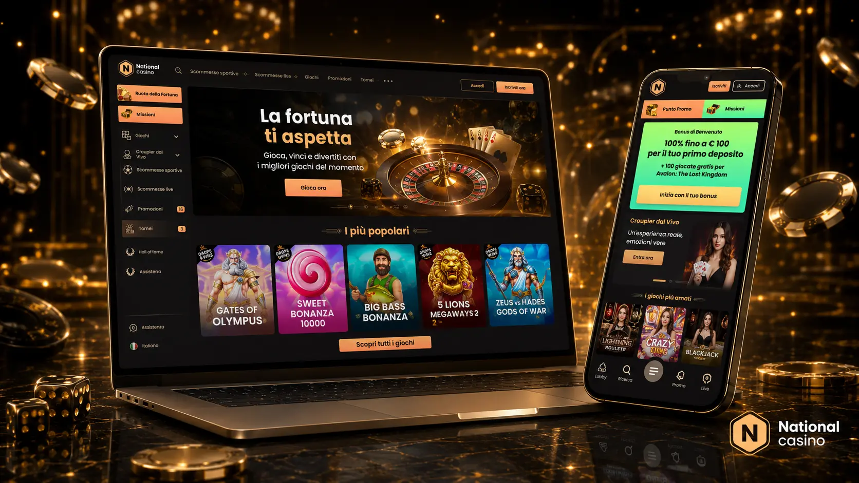 Cosa può offrire il supporto National Casino